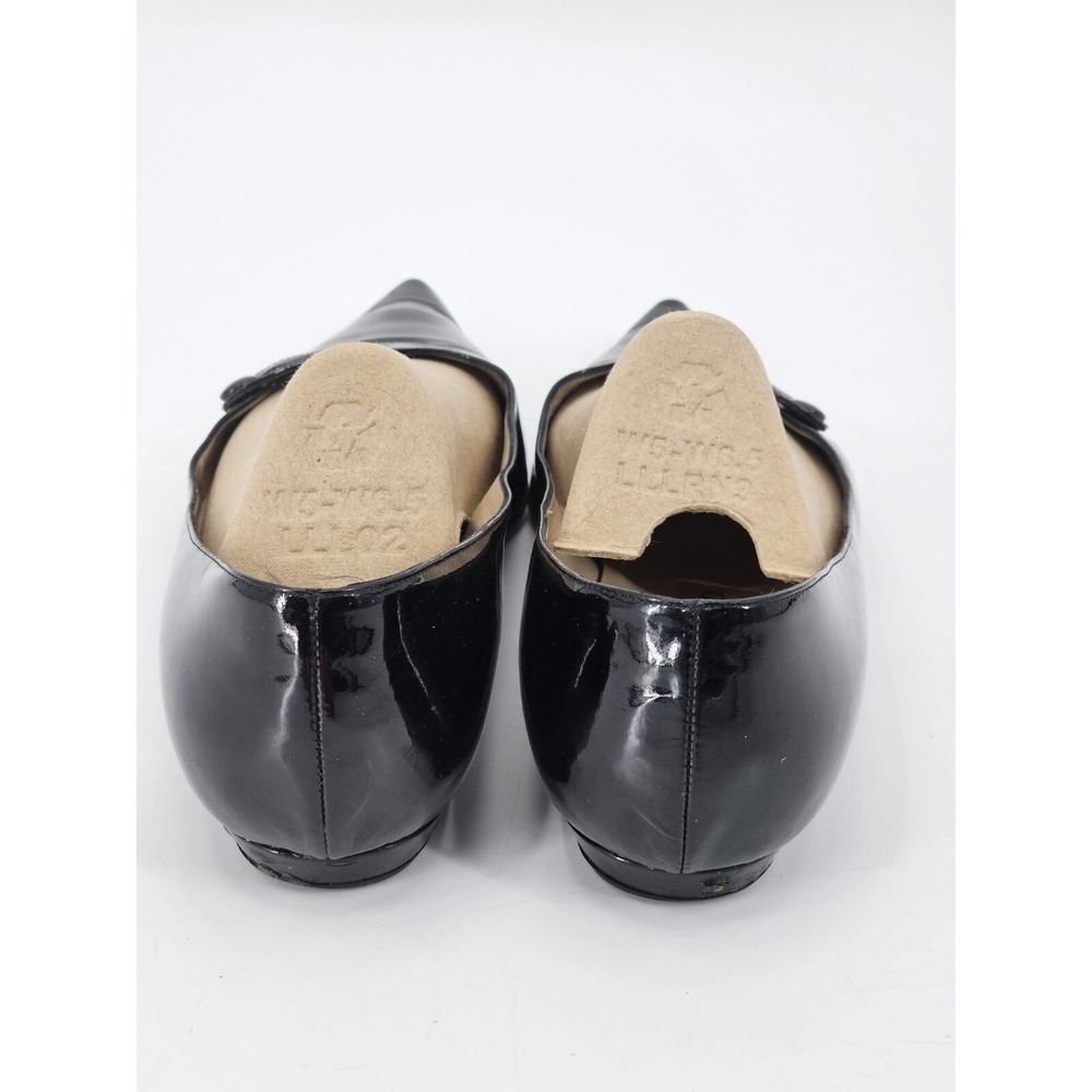 Jimmy Choo Black Patent Leather Pointed Toe Pump sz‎ 38 - Picture 3 of 15